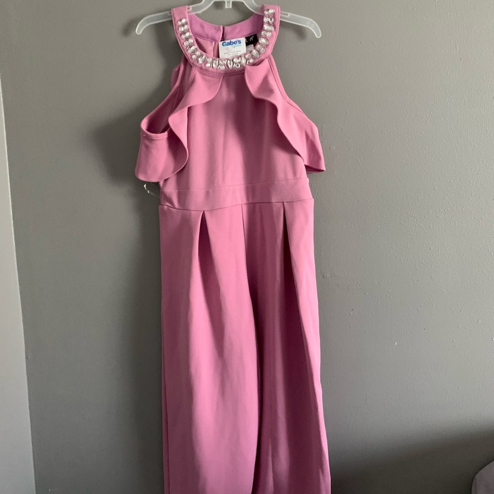 Pink jumpsuit